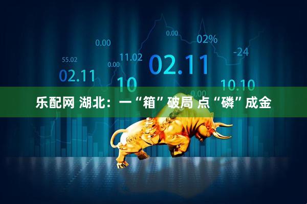 乐配网 湖北：一“箱”破局 点“磷”成金